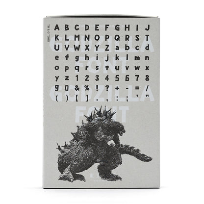 Rubber Stamp Collection GODZILLA Godzilla Font