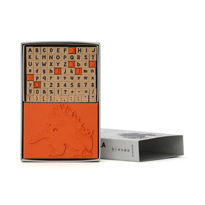 Rubber Stamp Collection GODZILLA Godzilla Font
