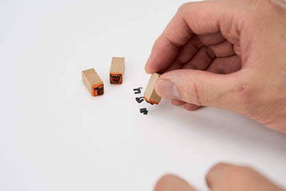 Rubber Stamp Collection GODZILLA “Godzilla Katakana Font” Set