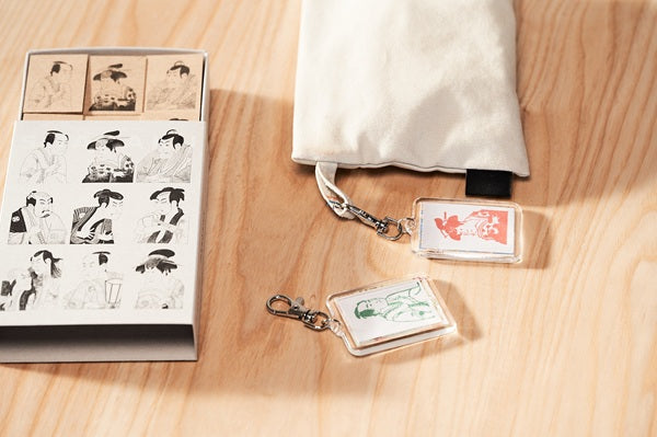 Rubber Stamp Collection SHARAKU 恋女房染分手綱