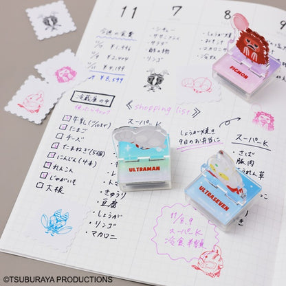Acrylic Display Stand Stamp ULTRAMAN Series